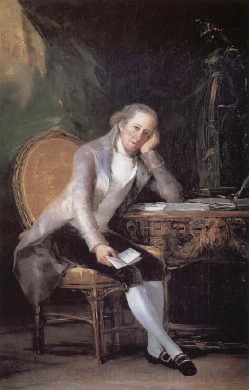 Francisco Goya Gaspar Melchor de Jovellanos Norge oil painting art